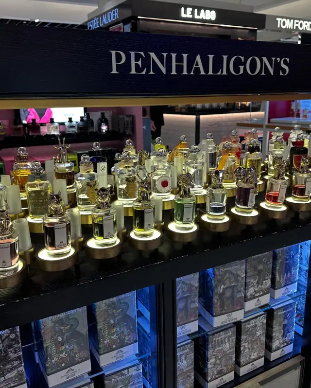 A Penhaligon's perfume counter